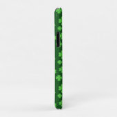 Glückliche Grüne Kleeblätter Case-Mate iPhone Hülle (Hinten/Rechts)