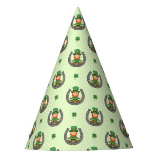 Glückliche Grüne Vibes Partyhütchen