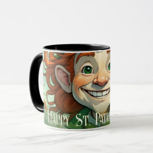 Glückliche Grüße zum St. Patrick’s Day Tasse