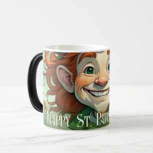 Glückliche Grüße zum St. Patrick’s Day Verwandlungstasse