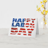 Glückliche Grußkarte oder Party Einladung am Arbei (Gelbe Blume)