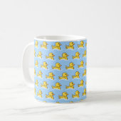 Glückliche Gummienten Kaffeetasse (Vorderseite Links)