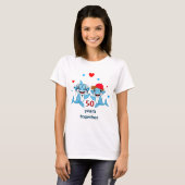 Glückliche Haie T-Shirt (Vorne ganz)