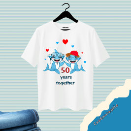 Glückliche Haie T-Shirt