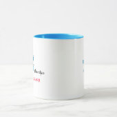 Glückliche Haifamilie Opa Tasse (Zentrum)