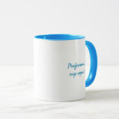 Glückliche Haifamilie Opa Tasse (VorderseiteRechts)