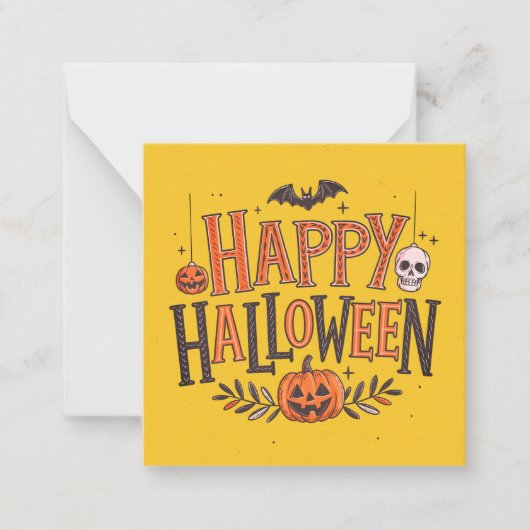 Glückliche Halbwettkarten, niedlich, Vorrat! Mitteilungskarte (Vorderseite)