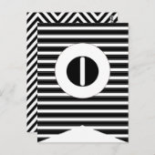 Glückliche Halloween Flag Bunting Banner Post Card Postkarte (Vorne/Hinten)