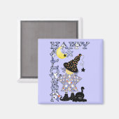 Glückliche Halloween-Geschenke Magnet (Vorderseite/Rückseite)