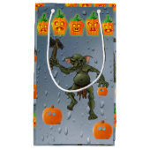 Glückliche Halloween-Geschenktasche, Goblin Kleine Geschenktüte (Vorderseite)
