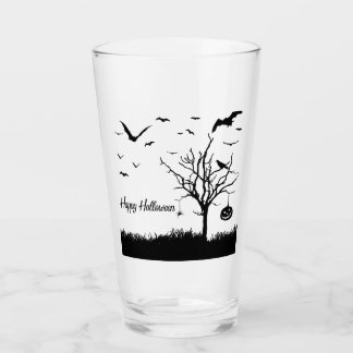 Glückliche Halloween-Gläser Glas