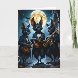 Glückliche Halloween-Grußkarte Ankündigung