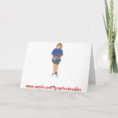 Glückliche Halloween-Kinder, Aargh! Karte (Rückseite)