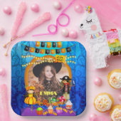 Glückliche Halloween-Kostümkinder Party-Feier Pappteller (Party)