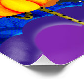 Glückliche Halloween-Kostümkinder Party-Feier Poster (Ecke)