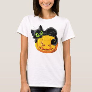 glückliche Halloween-niedlich Kürbis T-Shirt