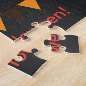 Glückliche Halloween-Party "Leckerei oder Trick" M Puzzle (Seite)