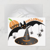 Glückliche Halloween-Postkarten Postkarte (Vorne/Hinten)