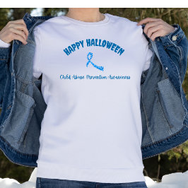 Glückliche Halloween-Prävention von Kindesmissbrau Sweatshirt