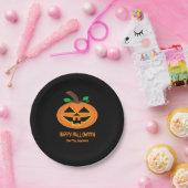Glückliche Halloween Pumpkin Paper Teller (Party)