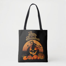 glückliche Halloween Pumpkins Tasche