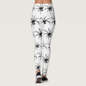 Glückliche Halloween Spooky Spider Leggings (Rückseite)