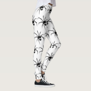 Glückliche Halloween Spooky Spider Leggings