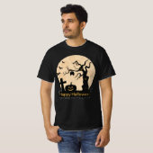 Glückliche Halloween-Tagesbilder T-Shirt (Vorne ganz)