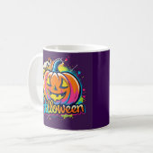 Glückliche Halloween-Tasse - Spooky & Fun-Geschenk Kaffeetasse (Vorderseite Links)