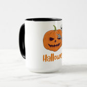 glückliche Halloween-Tasse Tasse (Vorderseite Links)