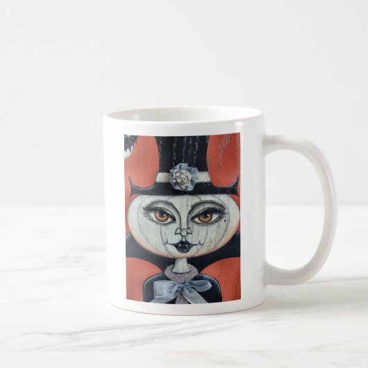 Glückliche Halloweenvampire-Tasse Kaffeetasse (Rechts)