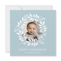 glückliche hanukkah floral