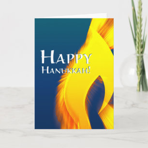 glückliche hanukkah (KerzeShine) Feiertagskarte