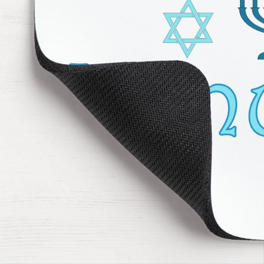glückliche hanukkah mousepad (Ecke)