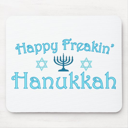 glückliche hanukkah mousepad (Vorne)