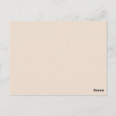 glückliche Hanukkah-Postkarte Postkarte (Rückseite)