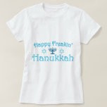 glückliche hanukkah T-Shirt<br><div class="desc">Alles Gute, Hanukkah!</div>