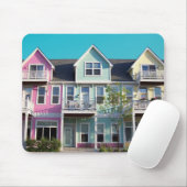Glückliche Häuser Mousepad (Mit Mouse)
