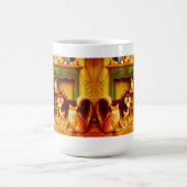 Glückliche Haustier-Tasse Kaffeetasse (Mittel)