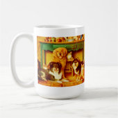 Glückliche Haustier-Tasse Kaffeetasse (Links)