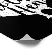Glückliche Henne Frohen Muttertag Süße Hühner Gesc Poster (Ecke)