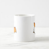 Glückliche Herz-Tasse| Corgi-Sachen Kaffeetasse (Mittel)