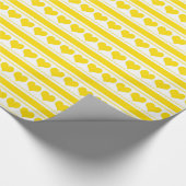 Glückliche Herzen Geschenkpapier (Ecke)