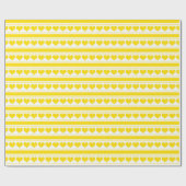 Glückliche Herzen Geschenkpapier (Flach)