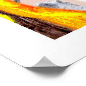 Glückliche Herzen Poster (Ecke)