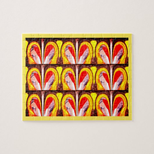 Glückliche Herzen Puzzle (Horizontal)