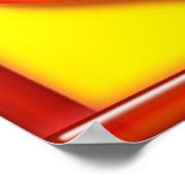 Glückliche herzliche Poster (Ecke)