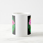 Glückliche Hibiskus-Kaffee-Tasse Kaffeetasse (Mittel)