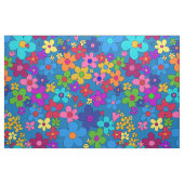 Glückliche Hippie-Gänseblümchen Stoff (Fat Quarter (45,7 x 55,9 cm))