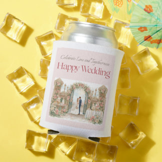 Glückliche Hochzeit Dosenkühler